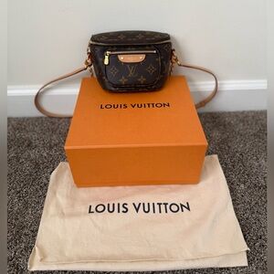 Louis Vuitton Mini Bumbag LV Monogram Small Fanny Pack